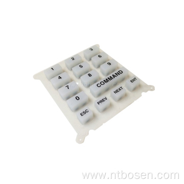 Customized Wholesale Conductive Rubber Push Button Silicone Numeric Key Pad